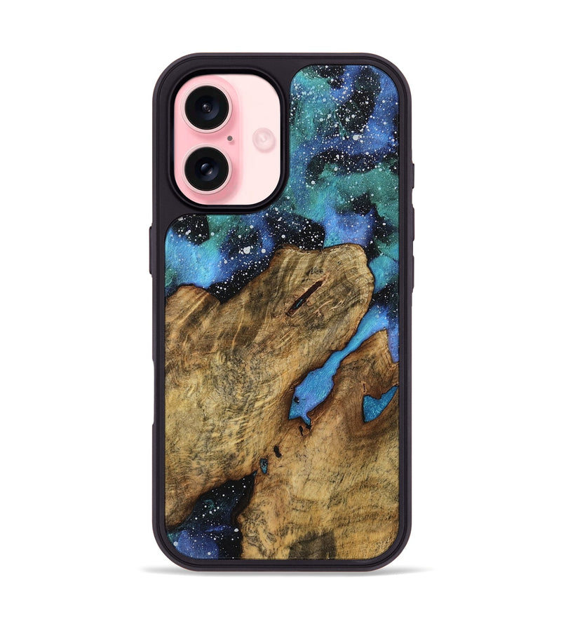 iPhone 16 Wood Phone Case - Marry (Cosmos, 742725)