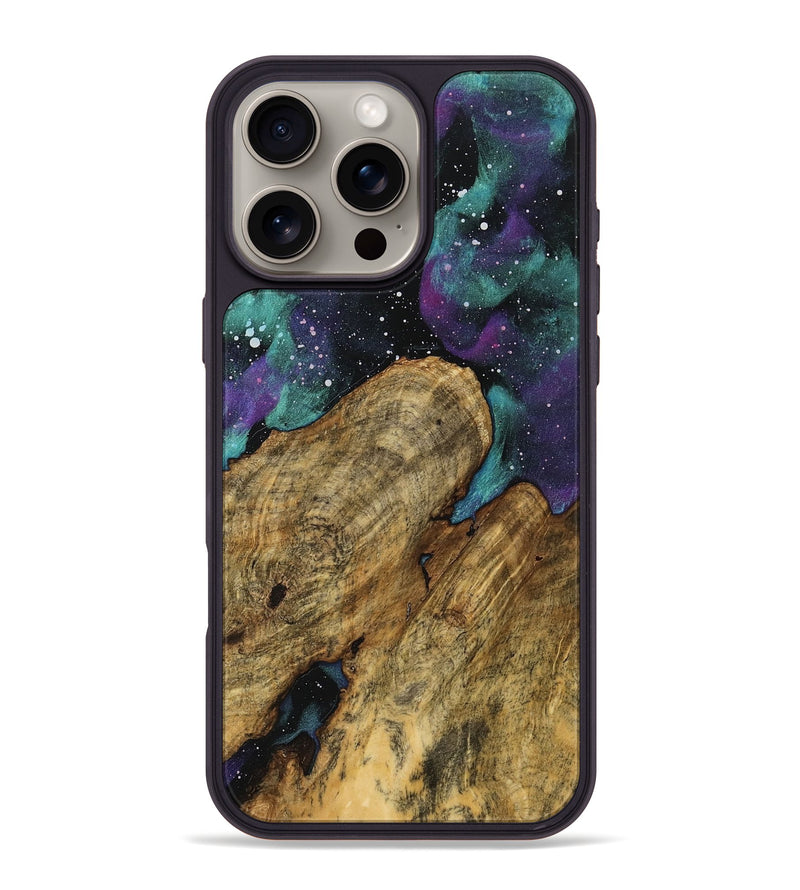 iPhone 16 Pro Max Wood Phone Case - Naile (Cosmos, 742735)