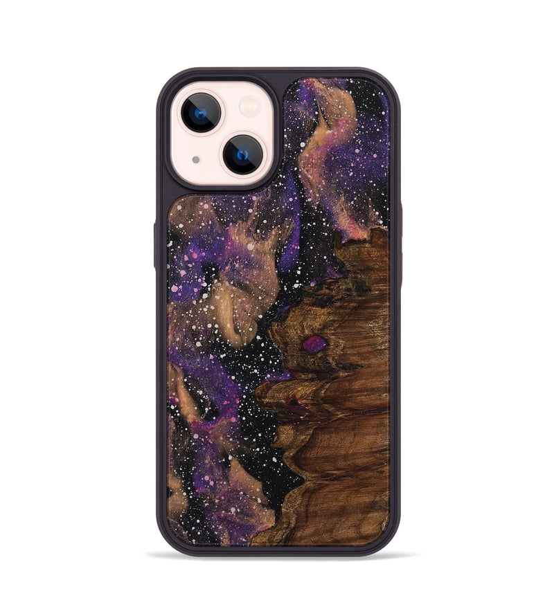 iPhone 14 Wood Phone Case - Nixie (Cosmos, 742745)