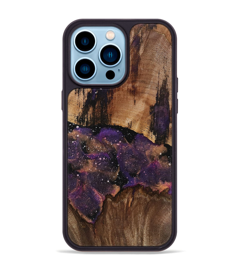 iPhone 14 Pro Max Wood Phone Case - Merrili (Cosmos, 742747)