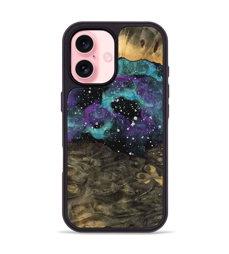iPhone 16 Wood Phone Case - Ronnie (Cosmos, 742757)