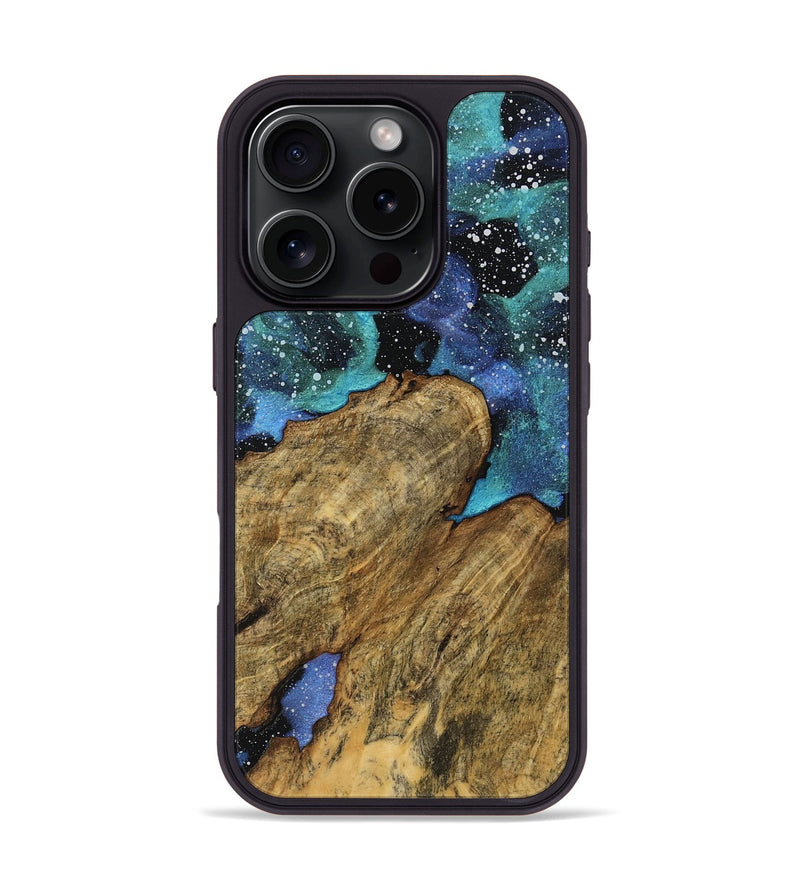 iPhone 16 Pro Wood Phone Case - Frances (Cosmos, 742758)