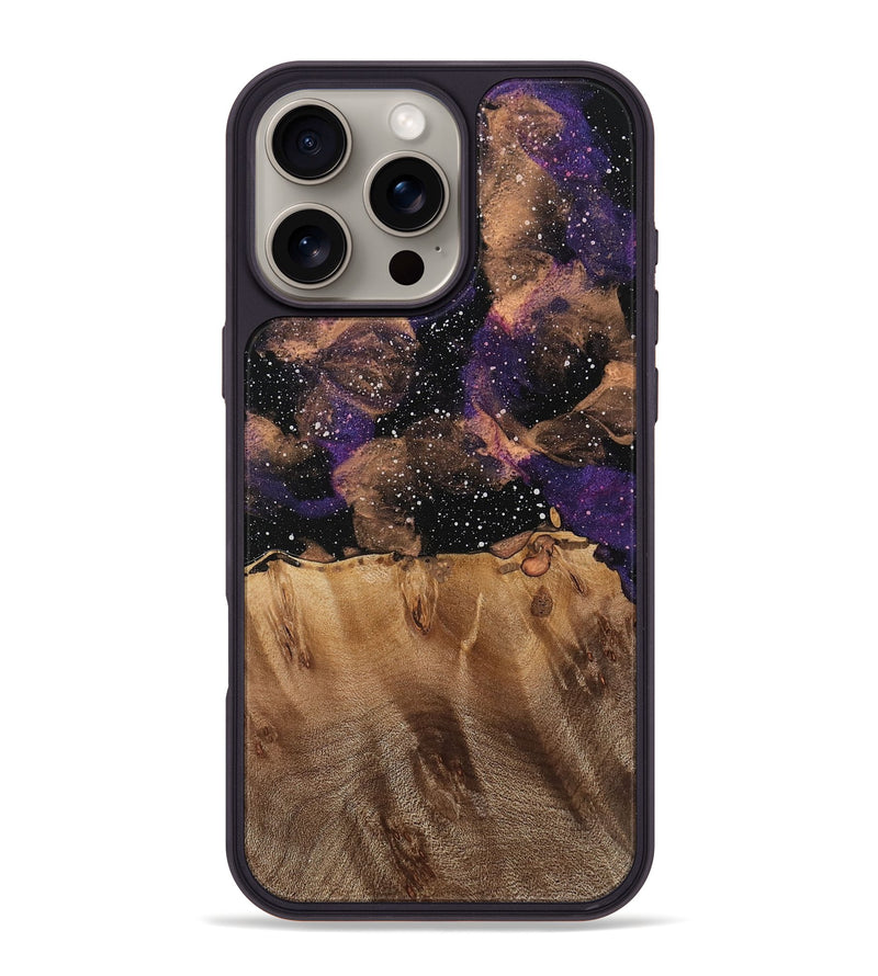iPhone 16 Pro Max Wood Phone Case - Flor (Cosmos, 742810)