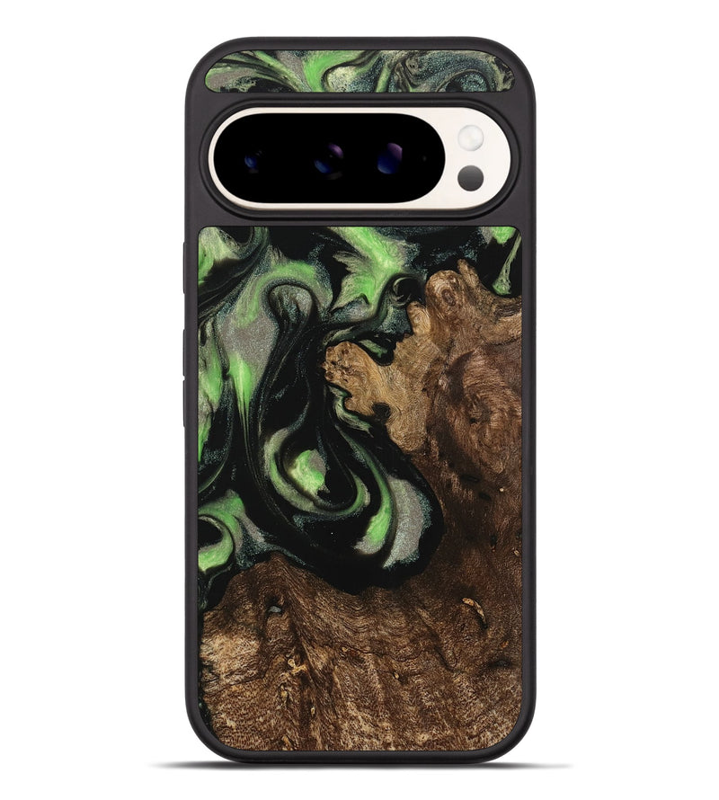 Pixel 9 Pro XL Wood Phone Case - Wilfrid (Green, 742814)