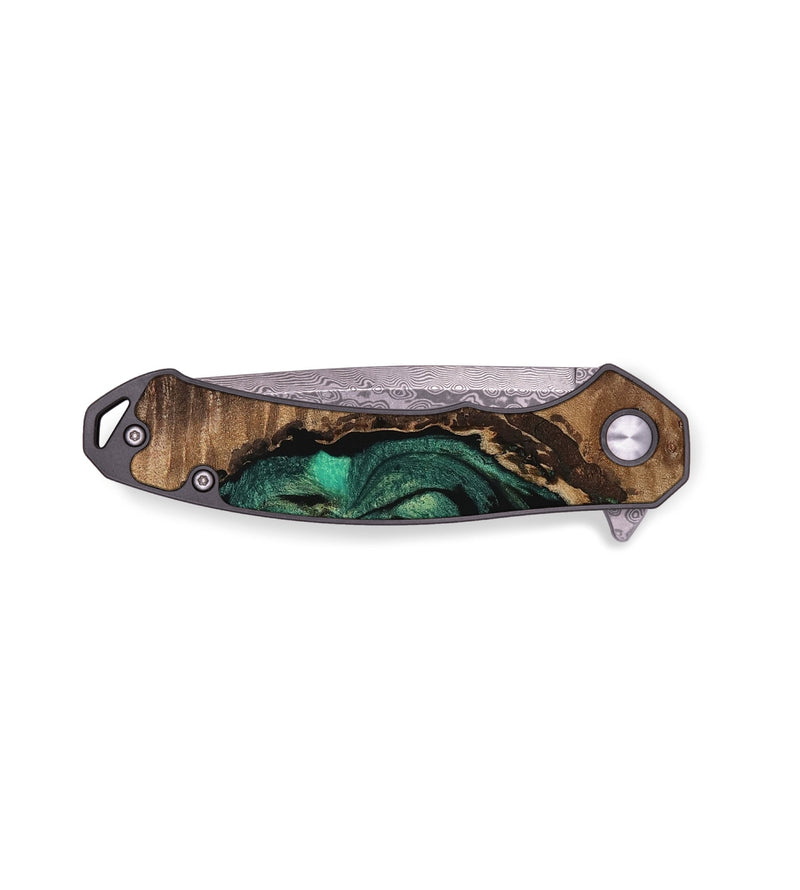 EDC Wood Pocket Knife - Sucha (Green, 742833)