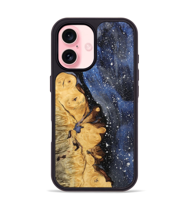 iPhone 16 Wood Phone Case - Reanna (Cosmos, 742860)