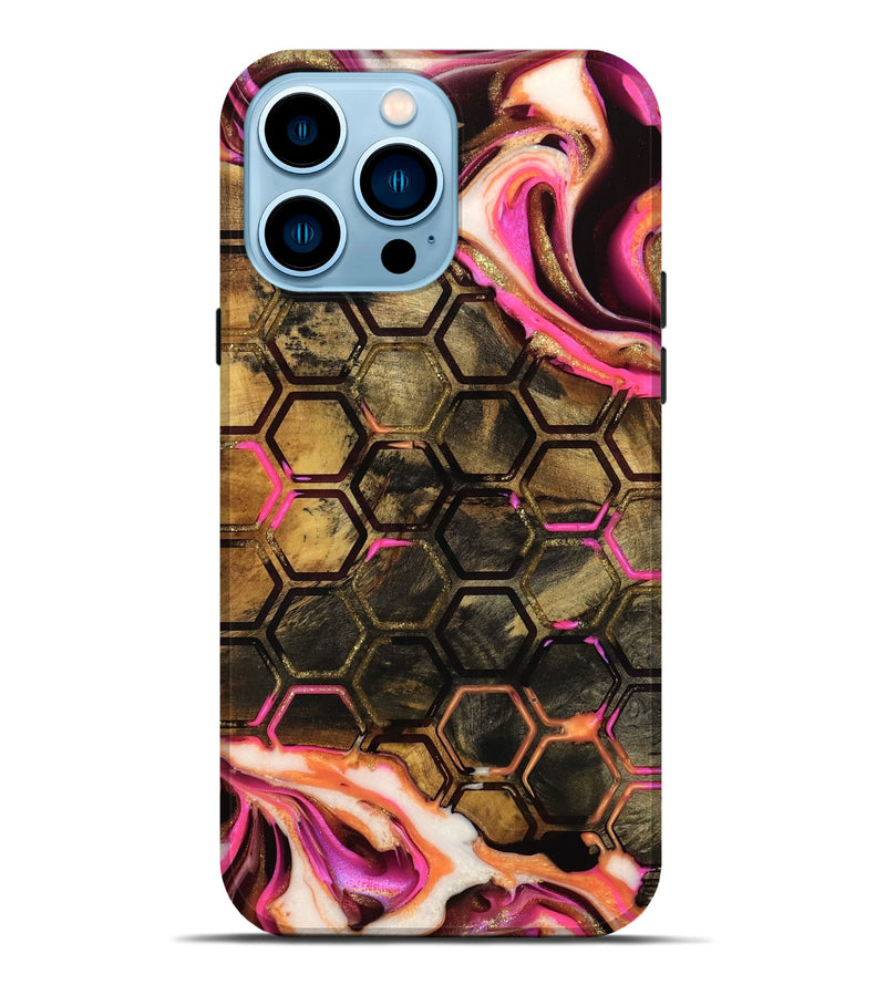 iPhone 14 Pro Max Wood Live Edge Phone Case - Jaclin (Pattern, 742948)
