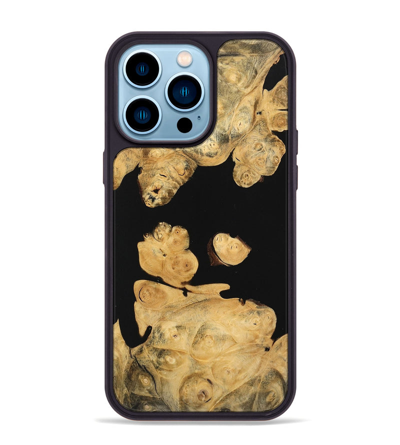 iPhone 14 Pro Max Wood Phone Case - Deandre (Wood Burl, 743023)