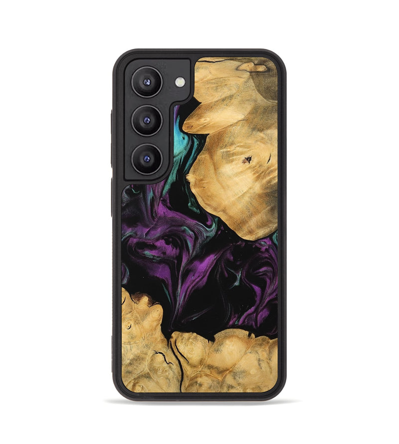 Galaxy S23 Wood Phone Case - Kiki (Purple, 743093)
