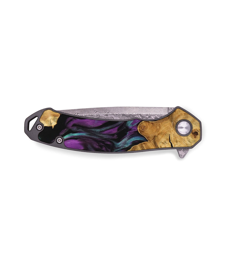 EDC Wood Pocket Knife - Rustin (Purple, 743105)