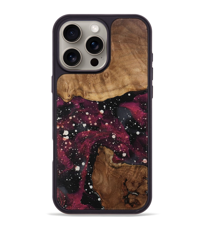 iPhone 16 Pro Max Wood Phone Case - Dasha (Cosmos, 743149)