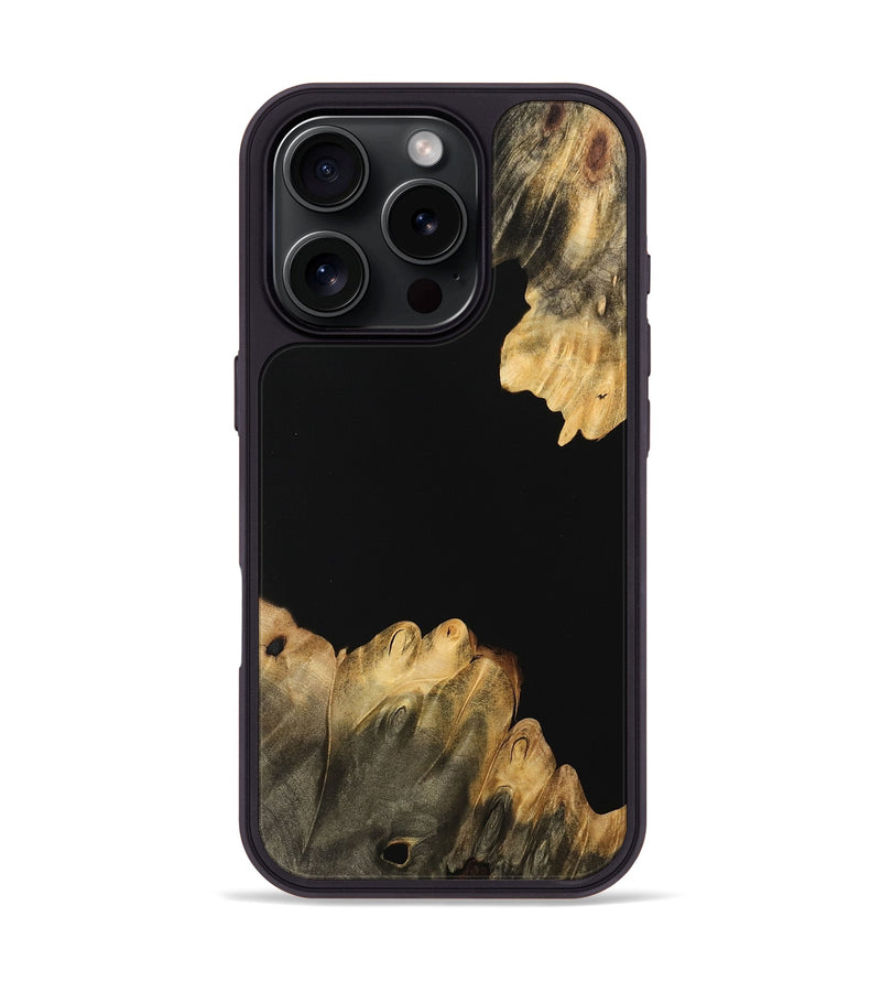 iPhone 16 Pro Wood Phone Case - Stormie (Wood Burl, 743194)