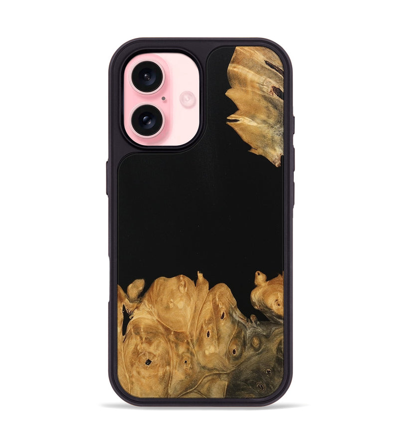 iPhone 16 Wood Phone Case - Papaga (Wood Burl, 743196)