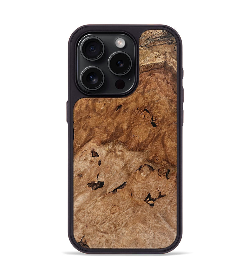 iPhone 15 Pro Wood Phone Case - Jetta (Wood Burl, 743202)