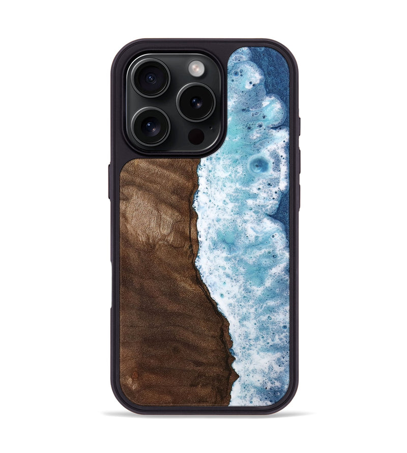 iPhone 16 Pro Wood Phone Case - Doshia (Coastal, 743207)