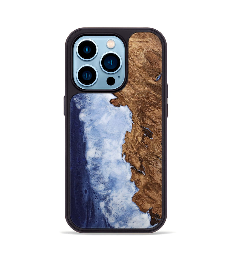iPhone 14 Pro Wood Phone Case - Teirtza (Coastal, 743236)