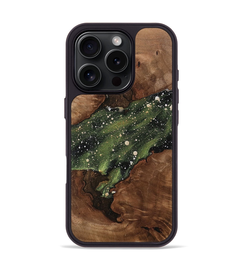 iPhone 16 Pro Wood Phone Case - Tats (Cosmos, 743254)