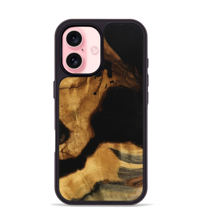 iPhone 16 Wood Phone Case - Kathlyn (Wood Burl, 743343)