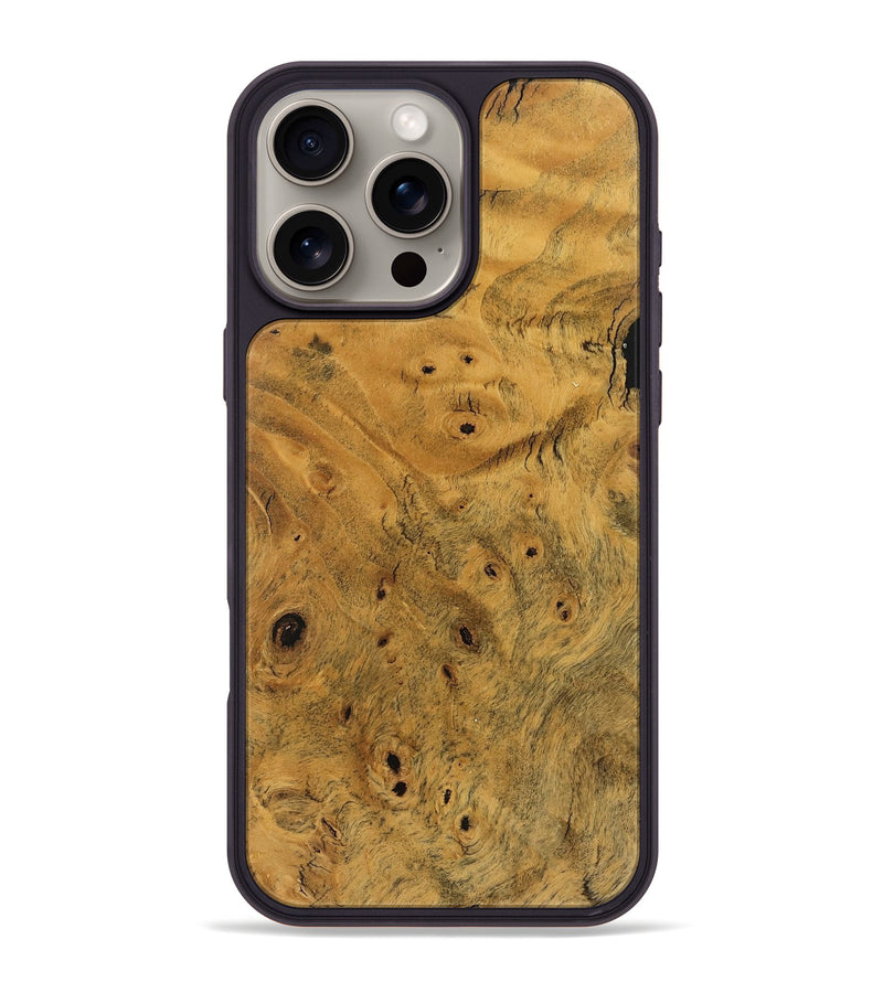iPhone 16 Pro Max Wood Phone Case - Rennie (Wood Burl, 743344)