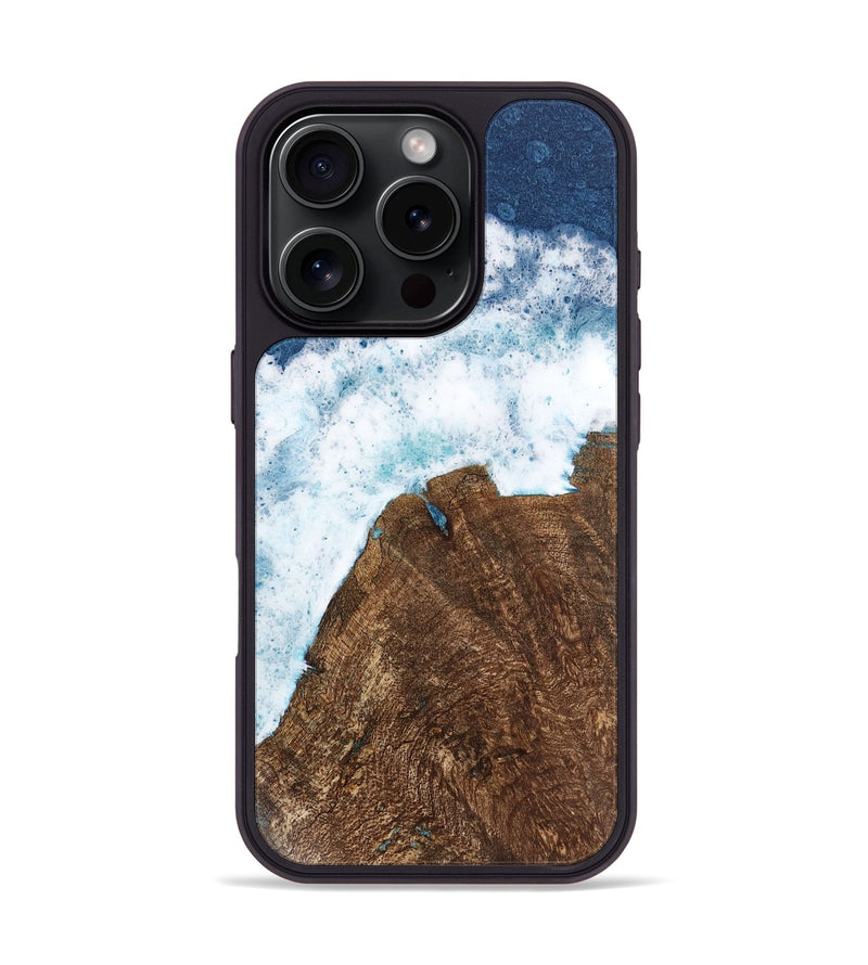 iPhone 16 Pro Wood Phone Case - Delina (Coastal, 743346)
