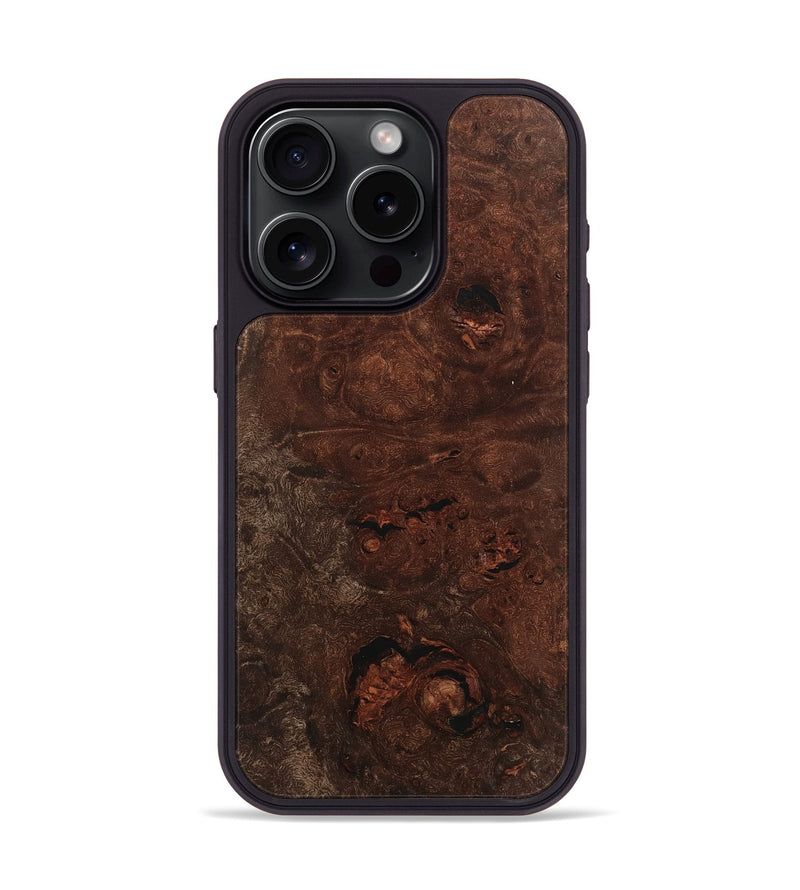 iPhone 15 Pro Wood Phone Case - Joachim (Wood Burl, 743366)