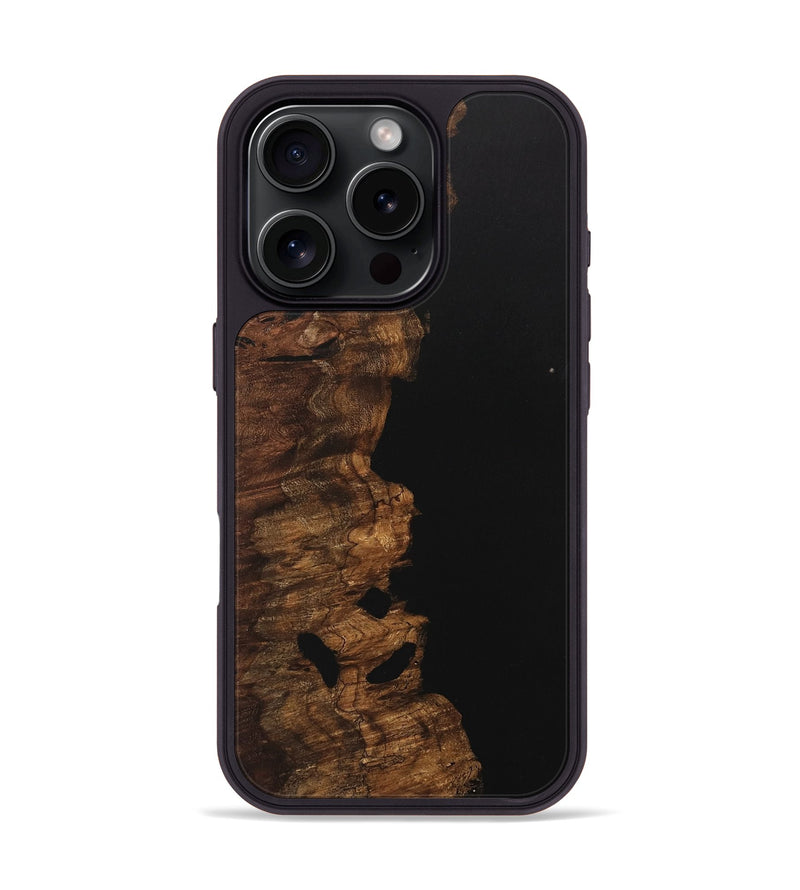 iPhone 16 Pro Wood Phone Case - Martica (Wood Burl, 743370)