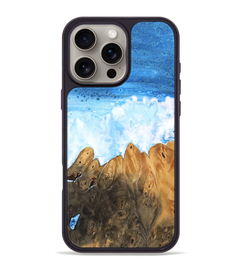 iPhone 16 Pro Max Wood Phone Case - Audrie (Coastal, 743389)