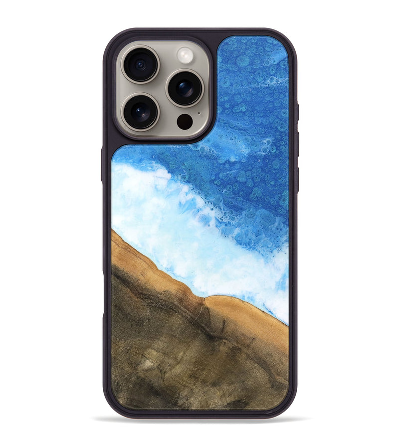 iPhone 16 Pro Max Wood Phone Case - Sharla (Coastal, 743404)