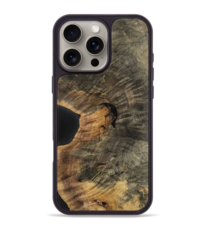 iPhone 16 Pro Max Wood Phone Case - Karla (Wood Burl, 743412)