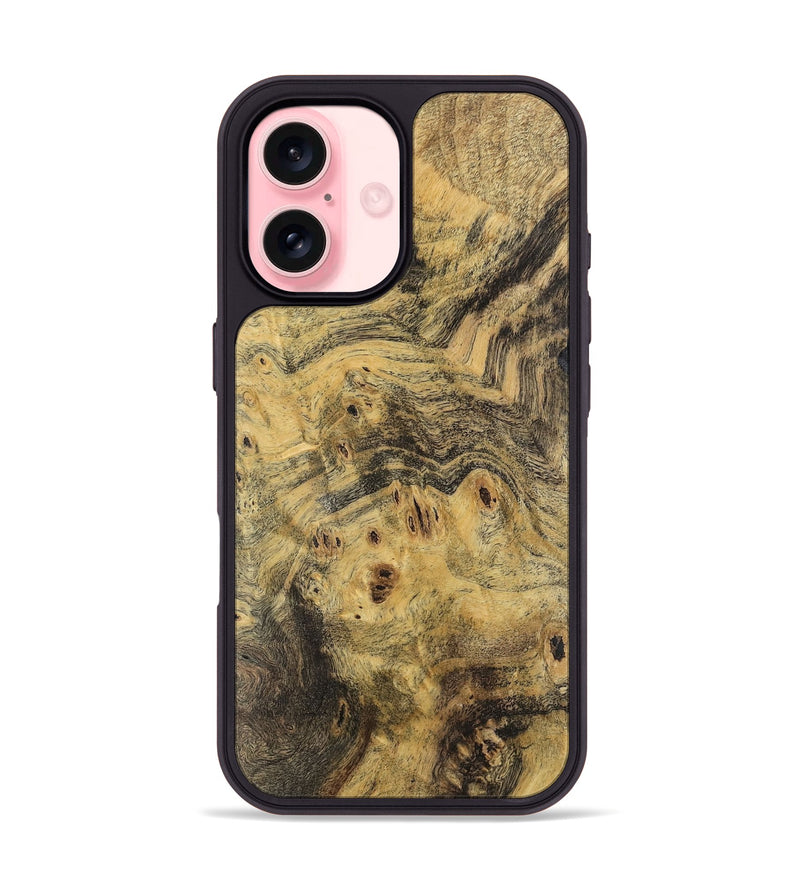 iPhone 16 Wood Phone Case - Ardisj (Wood Burl, 743488)