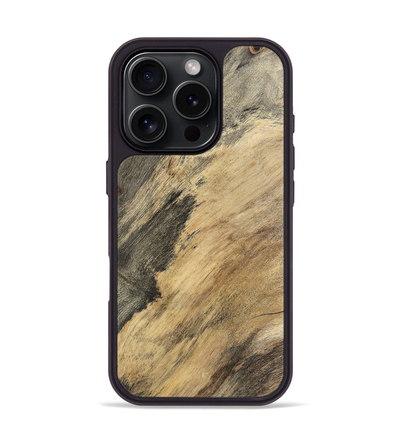iPhone 16 Pro Wood Phone Case - Maris (Wood Burl, 743495)