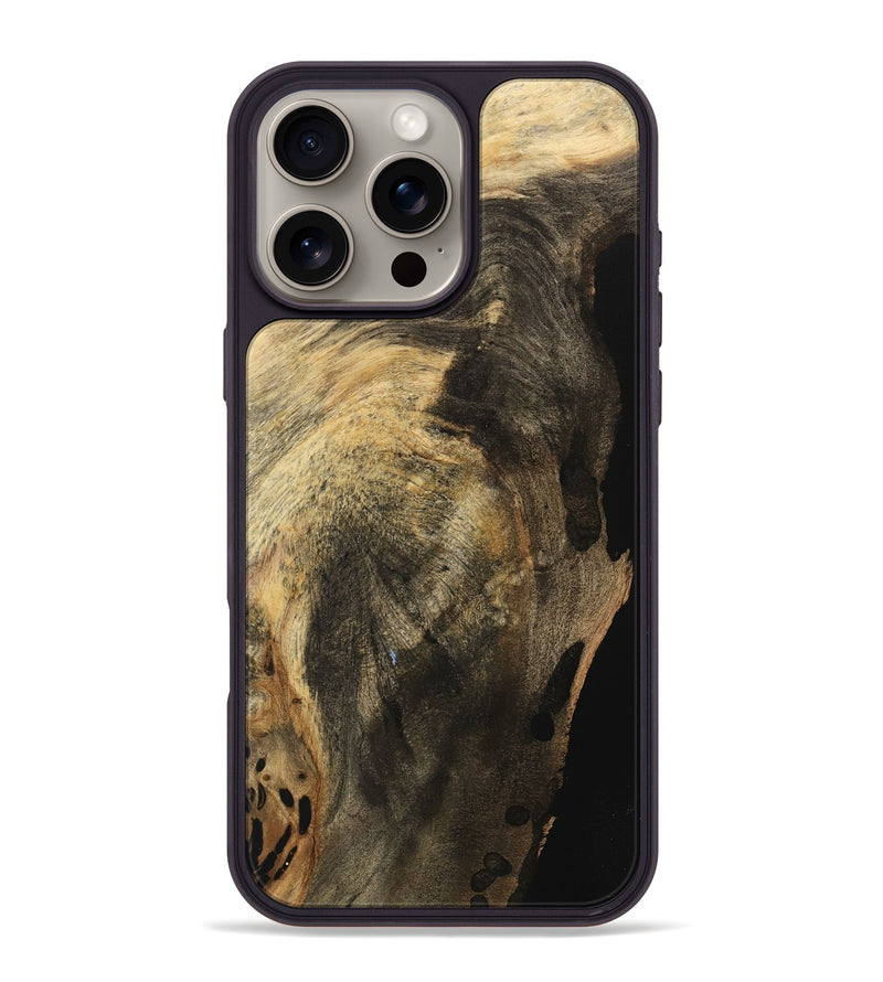 iPhone 16 Pro Max Wood Phone Case - Bobbie (Wood Burl, 743515)