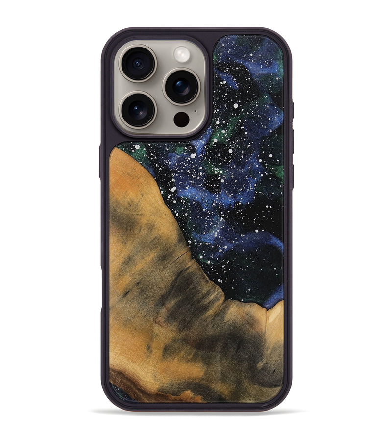 iPhone 16 Pro Max Wood Phone Case - Adrea (Cosmos, 743831)