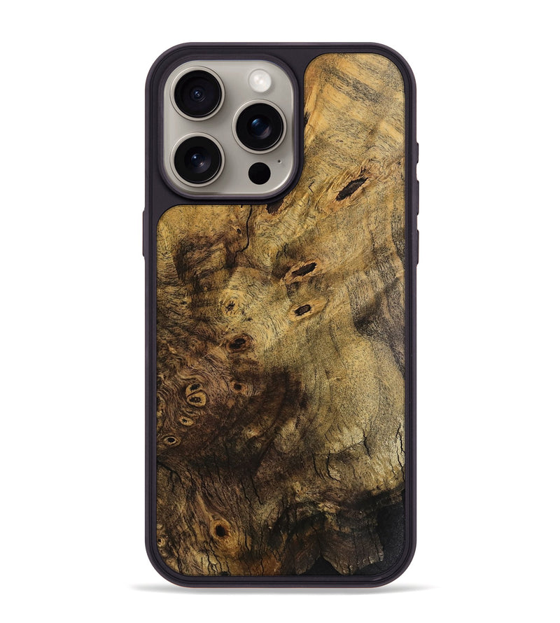 iPhone 15 Pro Max Wood Phone Case - JoLee (Wood Burl, 743865)