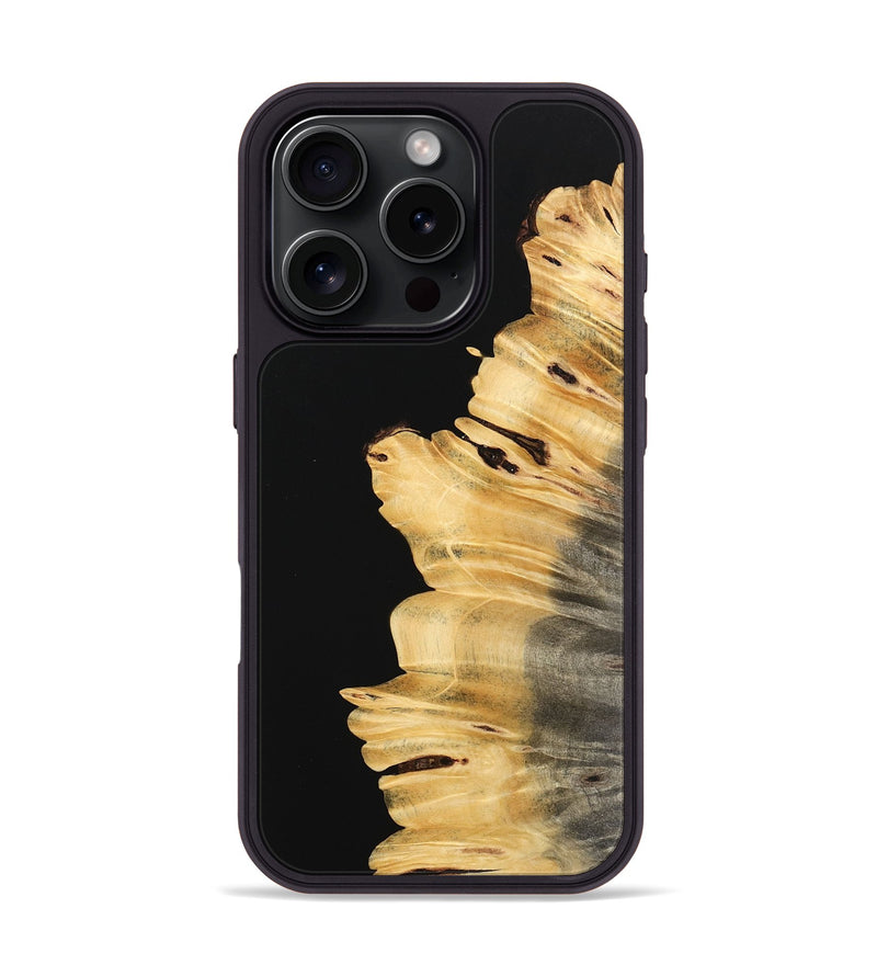 iPhone 16 Pro Wood Phone Case - Akemi (Wood Burl, 743866)