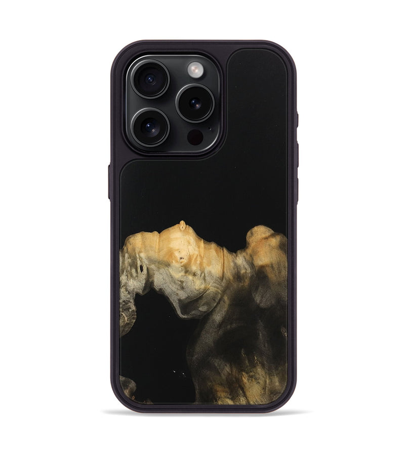 iPhone 15 Pro Wood Phone Case - Alan (Wood Burl, 743886)