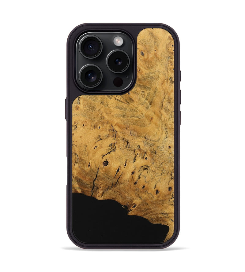 iPhone 16 Pro Wood Phone Case - Sergiu (Wood Burl, 743889)