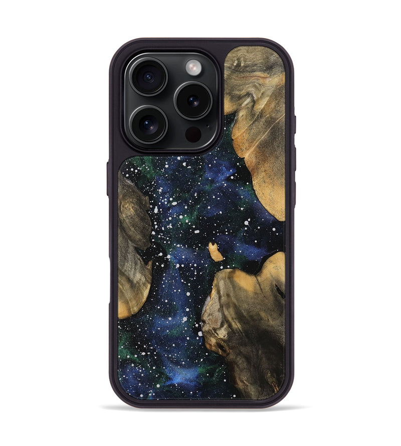 iPhone 16 Pro Wood Phone Case - Leodora (Cosmos, 743920)