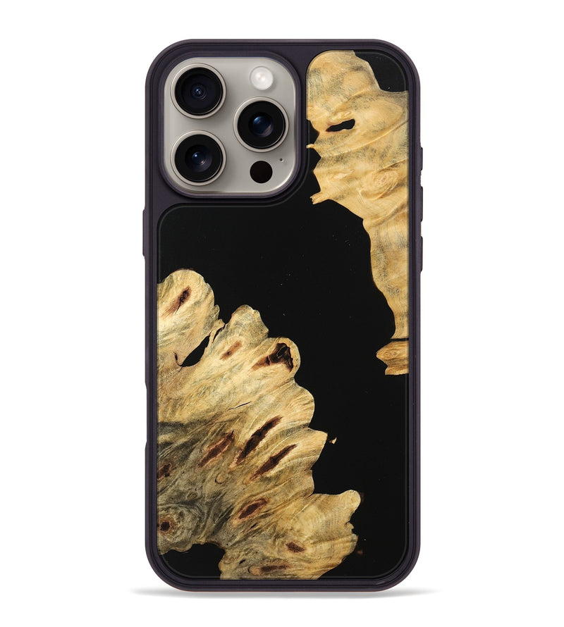 iPhone 16 Pro Max Wood Phone Case - Iwona (Wood Burl, 743965)