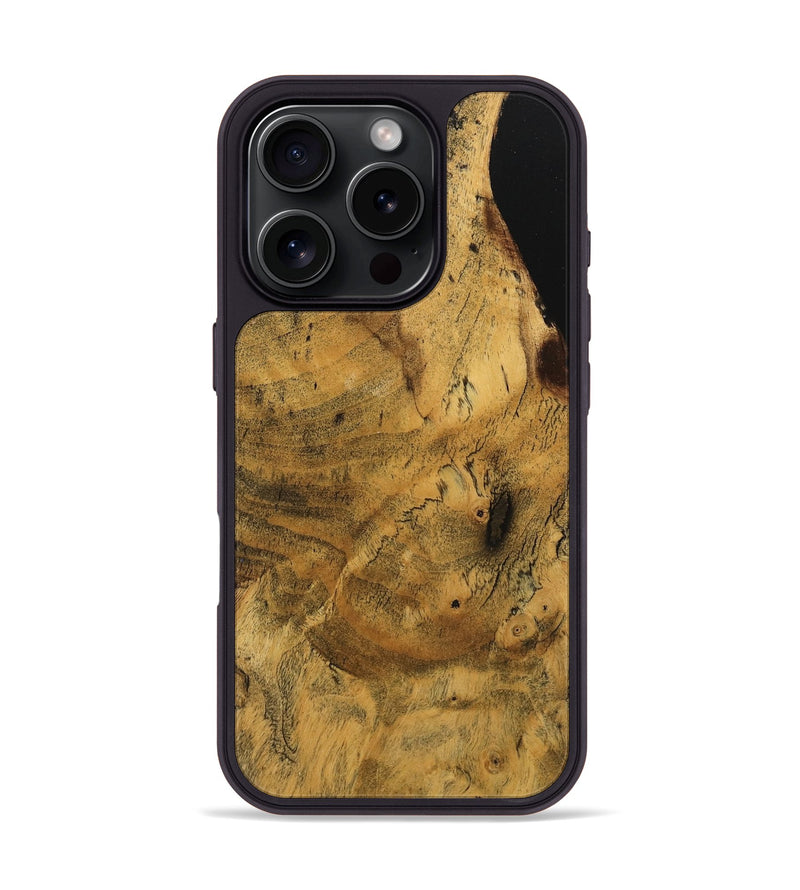 iPhone 16 Pro Wood Phone Case - Eolanda (Wood Burl, 743969)