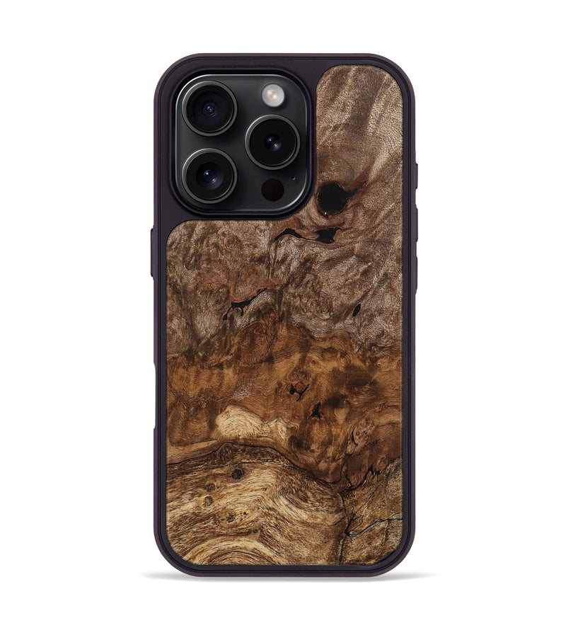 iPhone 16 Pro Wood Phone Case - Malia (Wood Burl, 743972)