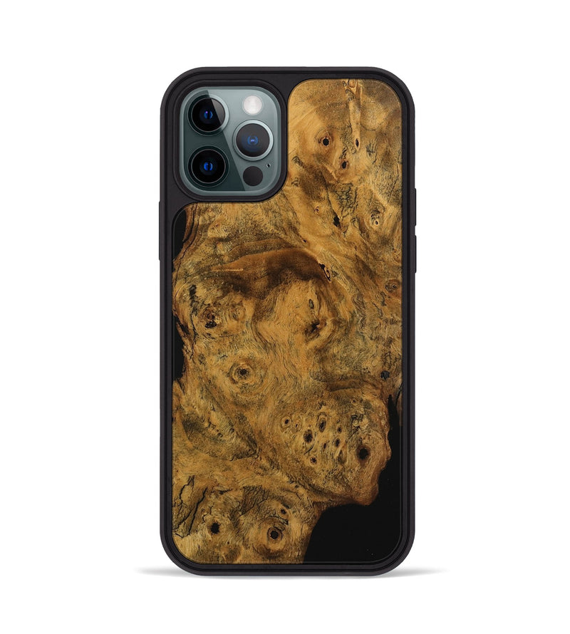 iPhone 12 Pro Wood Phone Case - Legra (Wood Burl, 743981)