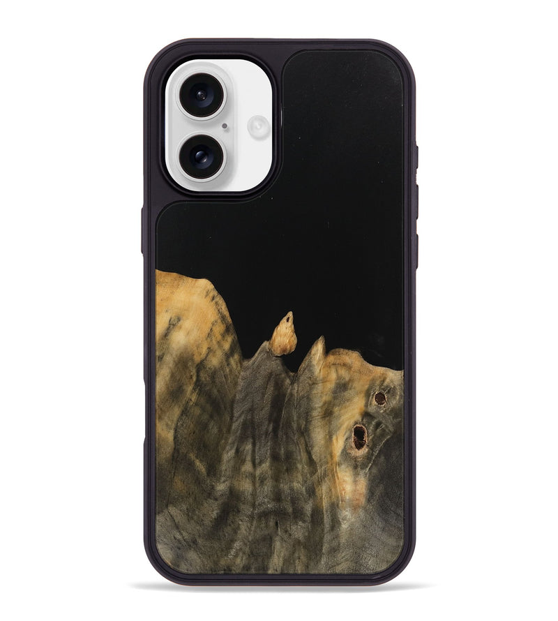 iPhone 16 Plus Wood Phone Case - Hirooki (Wood Burl, 743986)