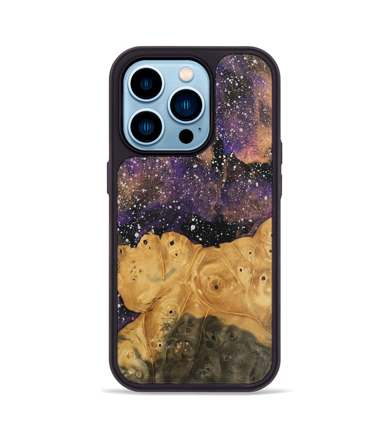 iPhone 14 Pro Wood Phone Case - Tamie (Cosmos, 744048)