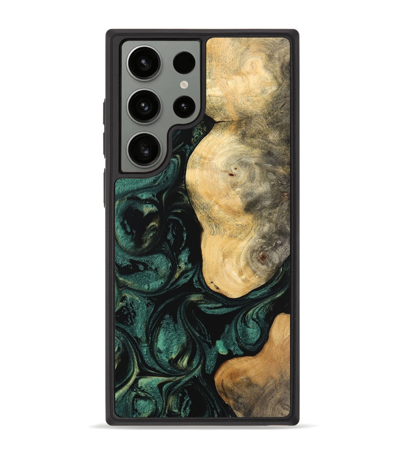 Galaxy S23 Ultra Wood Phone Case - Ragu (Green, 744056)