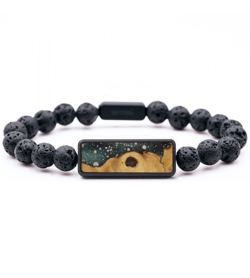Lava Bead Wood Bracelet - Delilah (Cosmos, 744109)