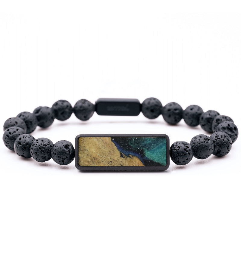 Lava Bead Wood Bracelet - Jodi (Cosmos, 744111)