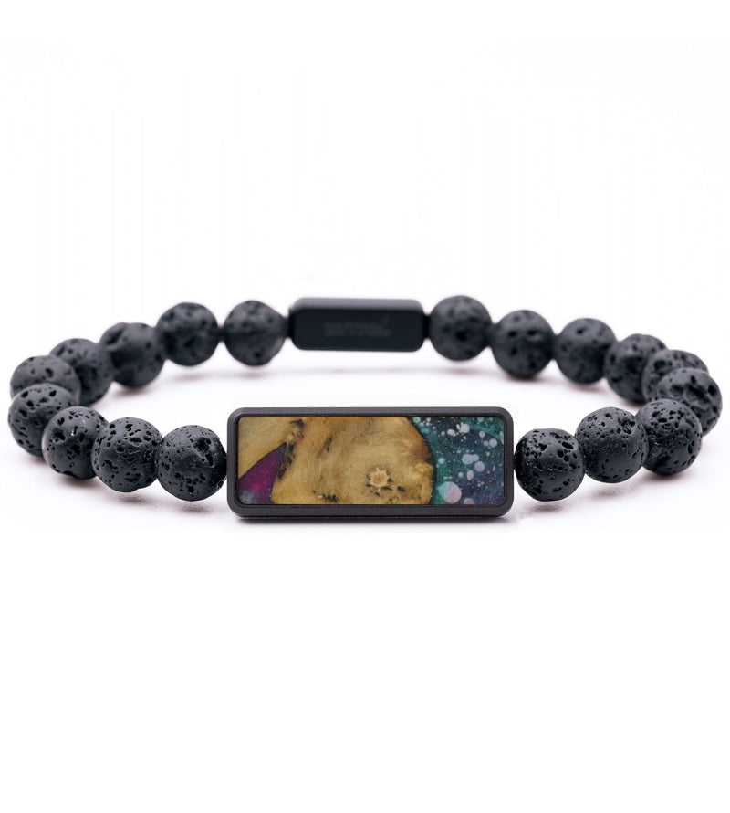 Lava Bead Wood Bracelet - Hector (Cosmos, 744122)