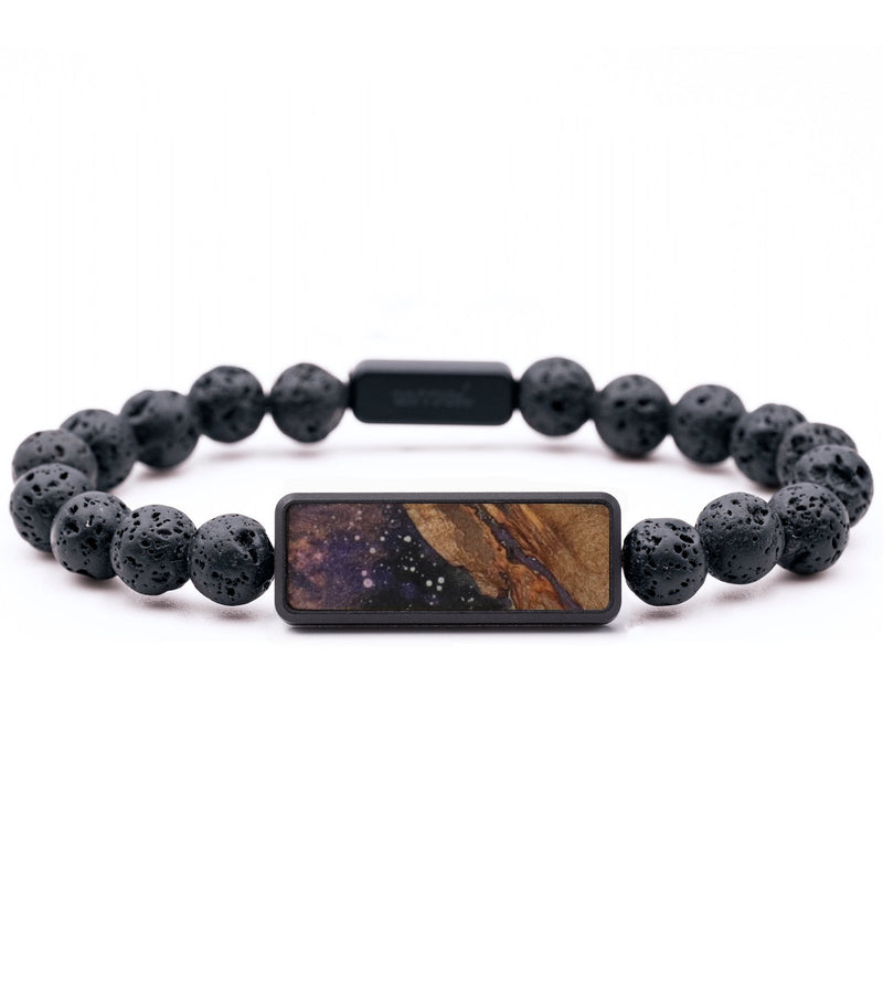 Lava Bead Wood Bracelet - Karissa (Cosmos, 744127)