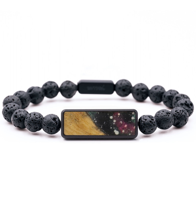 Lava Bead Wood Bracelet - Felicity (Cosmos, 744130)